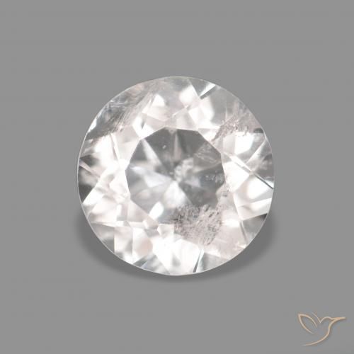 0.32ct Natural Rosa bem claro Morganita, Redondo, VS