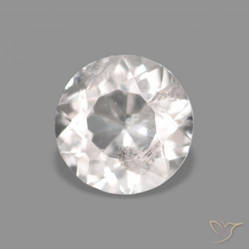 Morganita Rosa bem claro Natural 0.32ct, Redondo, VS