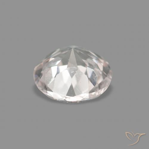 Morganita Rosa bem claro Natural 0.33ct, Redondo, VVS-VS