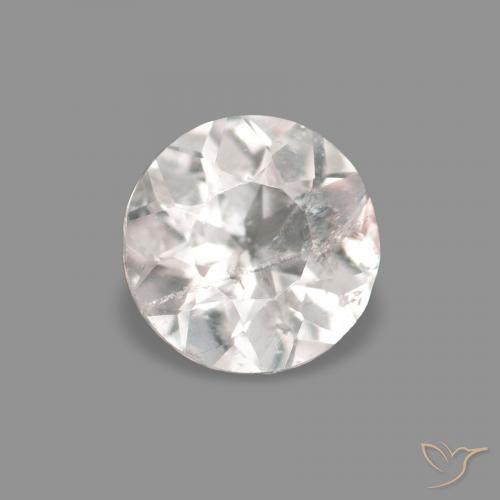 0.18ct Rosa bem claro Morganita, Redondo, VS-SI