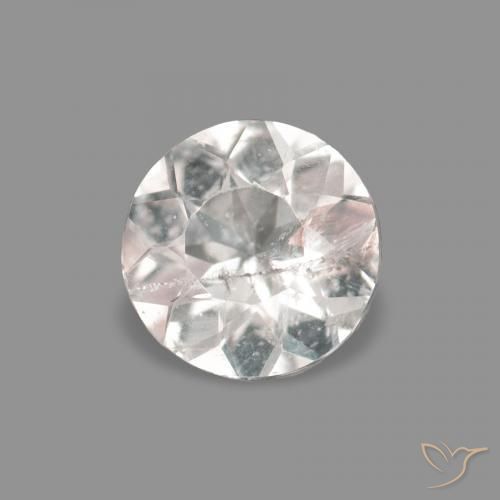 Morganita Rosa bem claro Natural 0.18ct, Redondo, VS-SI