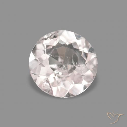 0.36ct Rosa bem claro Morganita, Redondo, VS-SI