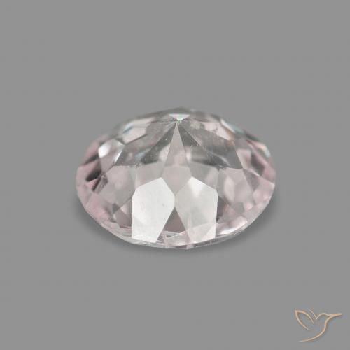 Morganita Rosa bem claro Natural 0.36ct, Redondo, VS-SI