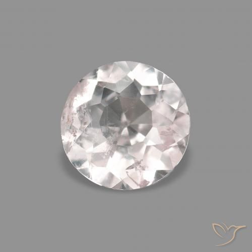 0.36ct Rosa bem claro Morganita, Redondo, VS-SI