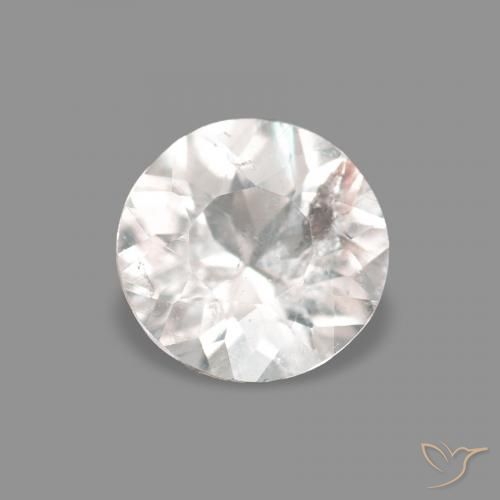 0.16ct Rosa bem claro Morganita, Redondo, VS-SI