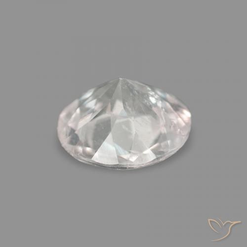 Morganita Rosa bem claro Natural 0.16ct, Redondo, VS-SI