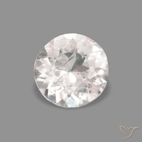 0.21ct Rosa bem claro Morganita, Redondo, VS-SI