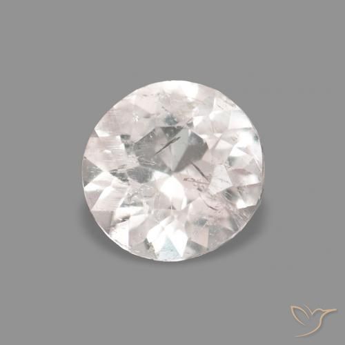 Morganita Rosa bem claro Natural 0.21ct, Redondo, VS-SI