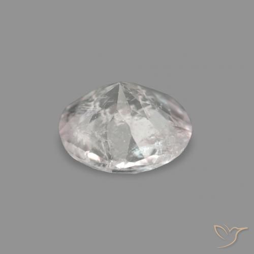 Morganita Rosa bem claro Natural 0.21ct, Redondo, VS-SI