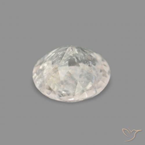 Morganita Rosa bem claro Natural 0.33ct, Redondo, VS-SI