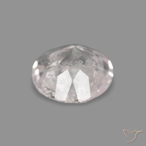Morganita Rosa bem claro Natural 0.42ct, Redondo, VS-SI