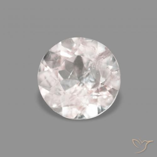 0.40ct Rosa bem claro Morganita, Redondo, VS-SI