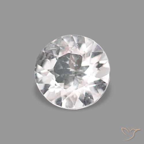 Morganita Luz rosa Natural 0.19ct, Redondo, VS