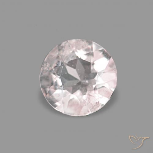 Morganita Luz rosa Natural 0.16ct, Redondo, VS