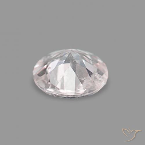 Morganita Luz rosa Natural 0.16ct, Redondo, VS