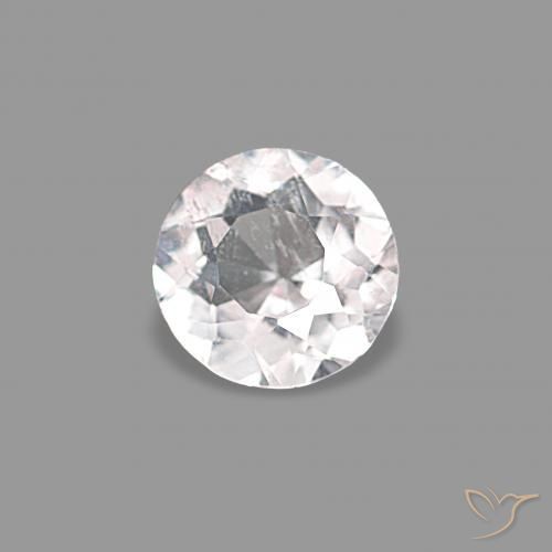Morganita Luz rosa Natural 0.21ct, Redondo, VS