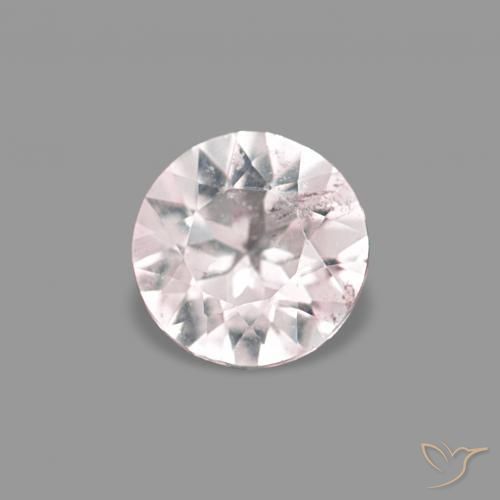 Morganita Luz rosa Natural 0.24ct, Redondo, VS