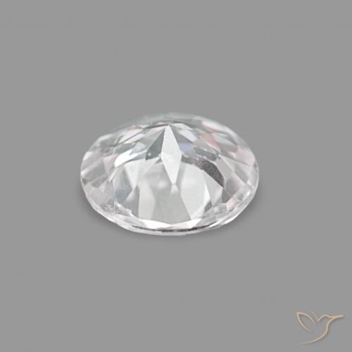 Morganita Rosa bem claro Natural 0.23ct, Redondo, VVS-VS