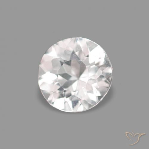 Morganita Rosa bem claro Natural 0.22ct, Redondo, VVS