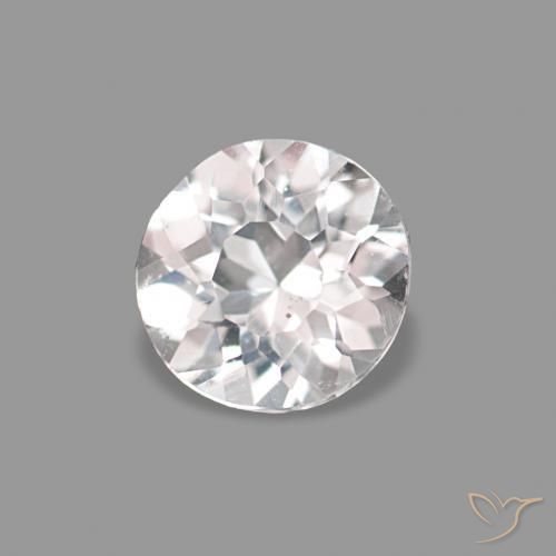 Morganita Luz rosa Natural 0.27ct, Redondo, VVS