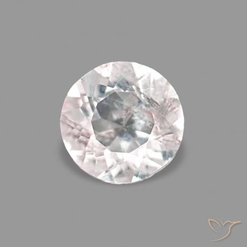 0.21ct Rosa bem claro Morganita, Redondo, VS-SI