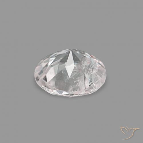 Morganita Rosa bem claro Natural 0.21ct, Redondo, VS-SI