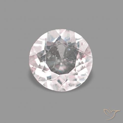 0.35ct Rosa bem claro Morganita, Redondo, VS-SI