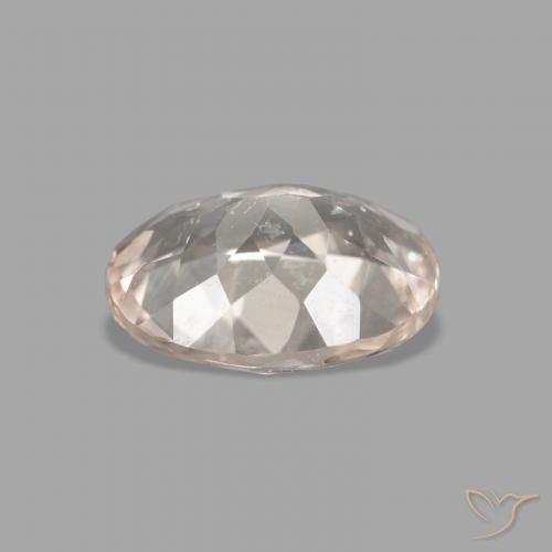 Morganita Rosa bem claro Natural 0.96ct, oval, VVS-VS
