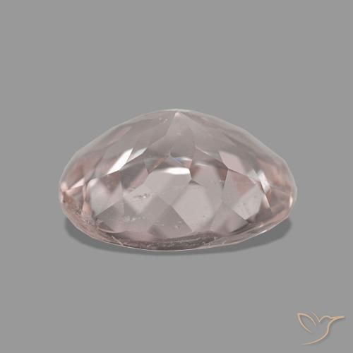 Morganita Medium Light-Pink Natural 1.35ct, oval, VS