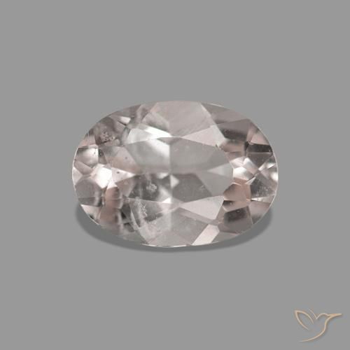 Morganita Medium Light-Pink Natural 0.43ct, oval, VVS-VS