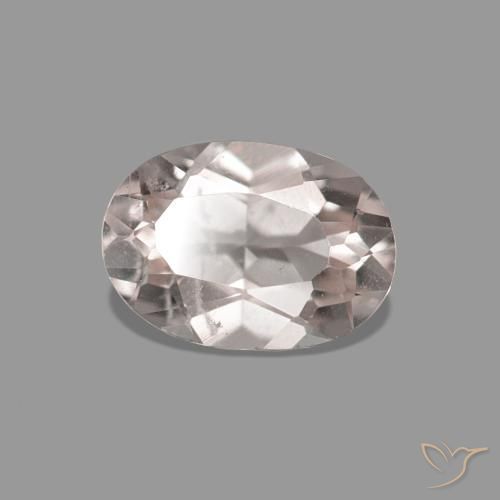 Morganita Medium Light-Pink Natural 0.43ct, oval, VVS-VS
