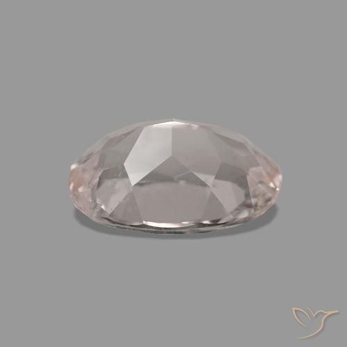 Morganita Medium Light-Pink Natural 0.43ct, oval, VVS-VS