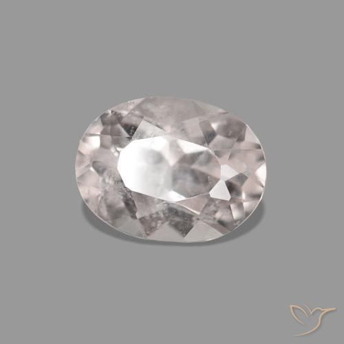 Morganita Luz rosa Natural 0.54ct, Corte Oval, VS