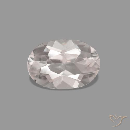 0.32ct Tom Rosa Rosa Morganita, oval, VVS