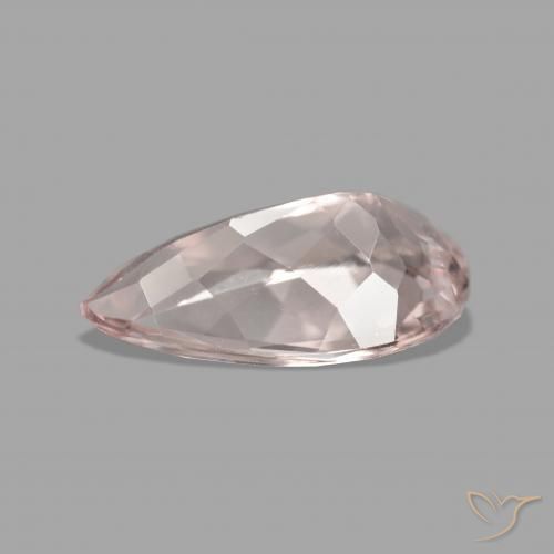Morganita rosa médio Natural 2.48ct, Formato de pêra, VVS-VS