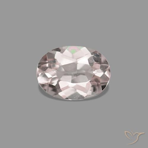 0.33ct Rosa bem claro Morganita, oval, VVS