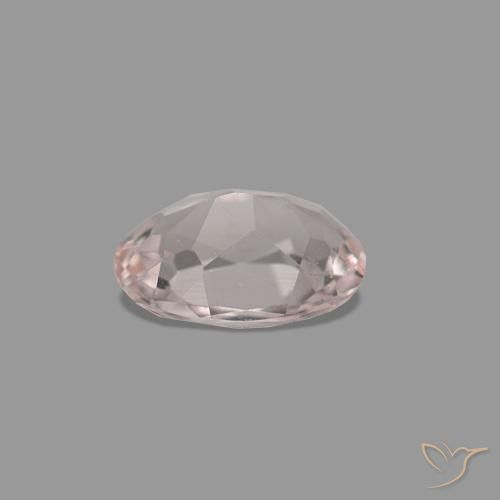 Morganita Rosa bem claro Natural 0.33ct, Corte Oval, VVS