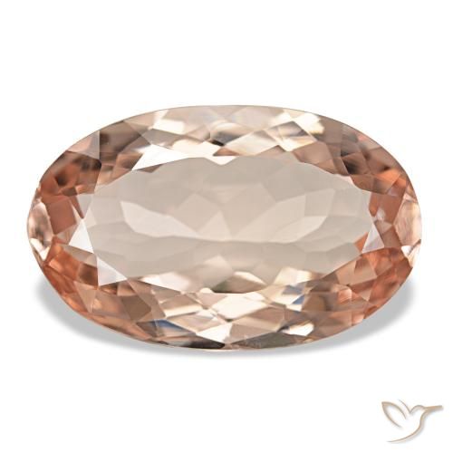 6.71ct rosa morganita, oval, VVS
