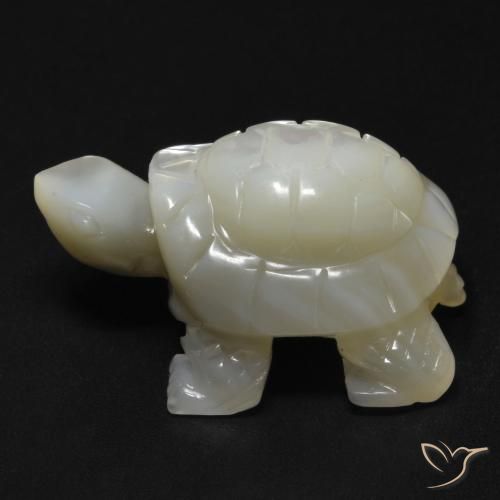 Madrepérola Pérola Branca Natural 23.99ct, Chique, Opaco
