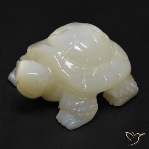 Madrepérola Pérola Branca Natural 21.64ct, Chique, Opaco