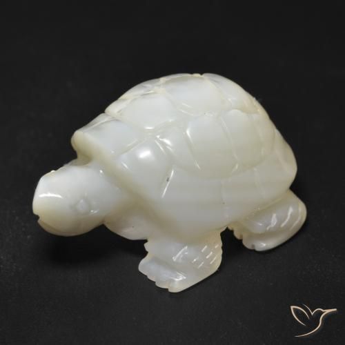 Madrepérola Pérola Branca Natural 23.34ct, Chique, Opaco