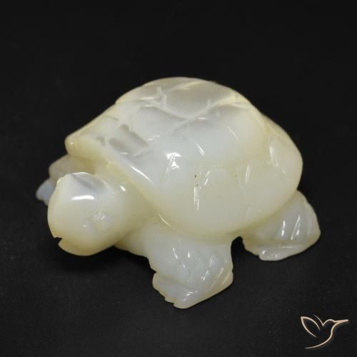 Madrepérola Off white Natural 18.20ct, Chique, Opaco