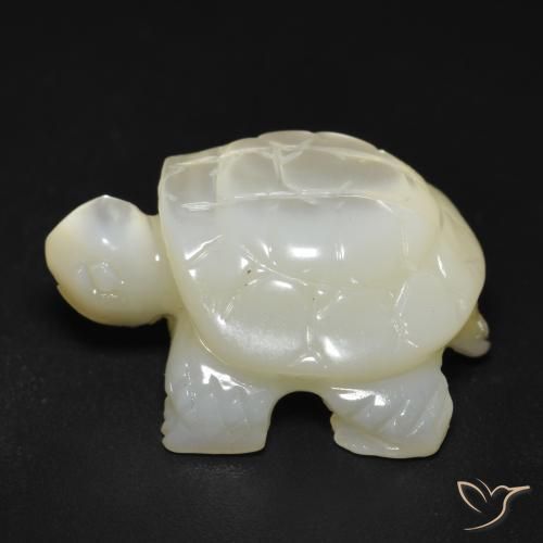Madrepérola Off white Natural 18.20ct, Chique, Opaco