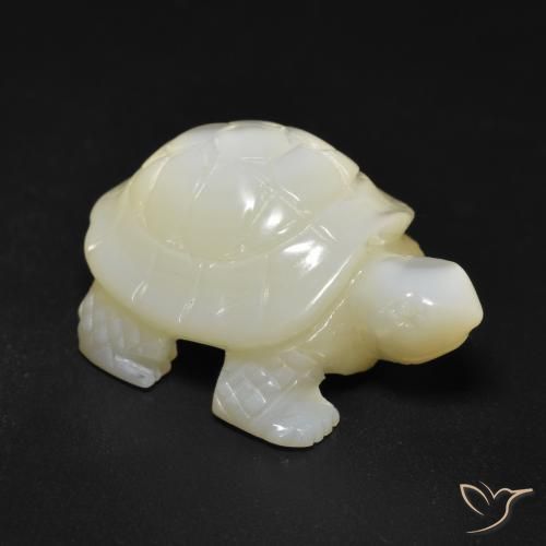 Madrepérola Pérola Branca Natural 22.16ct, Chique, Opaco