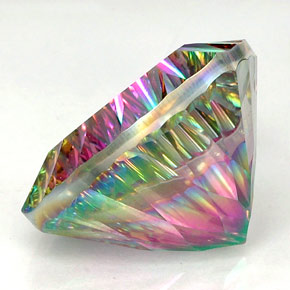 Quartzo Místico Top Rainbow Natural 26.71ct, Trilhão, IF