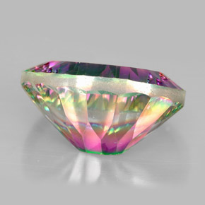 Quartzo Místico Top Rainbow Natural 13.22ct, Corte Oval, VVS