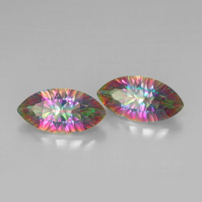 Pedras preciosas de Quartzo Místico Top Rainbow natural de  ct, Marquesa, VVS-VS