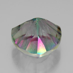 Quartzo Místico Top Rainbow Natural 7.84ct, Trilhão, VS