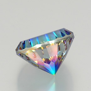 Quartzo Místico Top Rainbow Natural 10.13ct, Corte Redondo, VVS