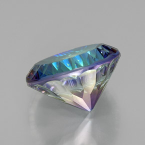 Quartzo Místico Top Rainbow Natural 18.50ct, Corte Redondo, VVS-VS